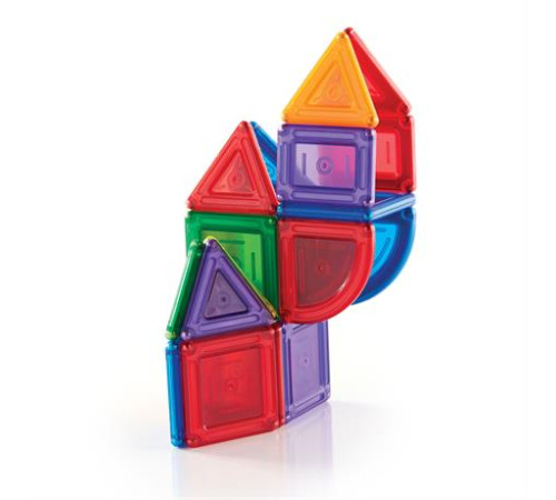 Магнітний конструктор Guidecraft PowerClix Solids, 24 ел. (G9420) Магнітний конструктор Guidecraft PowerClix Solids, 24 ел. (G9420)
