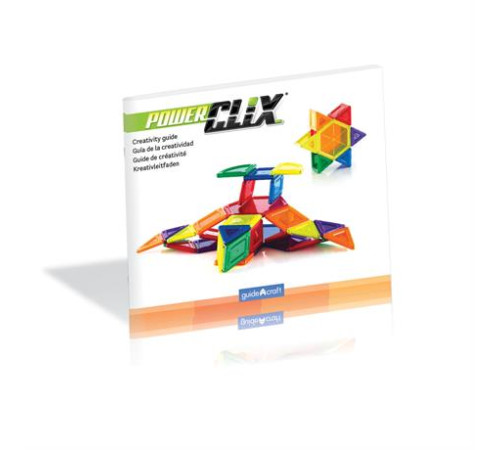 Магнітний конструктор Guidecraft PowerClix Solids, 24 ел. (G9420) Магнітний конструктор Guidecraft PowerClix Solids, 24 ел. (G9420)