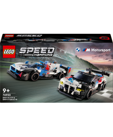 Конструктор LEGO Speed Champions Автомобілі для перегонів BMW M4 GT3 і BMW M Hybrid V8 676 ел. (76922)