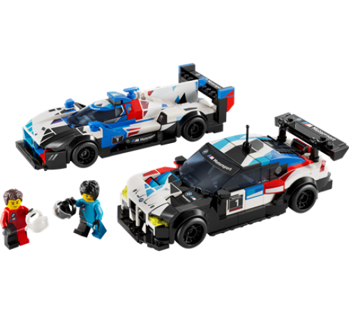 Конструктор LEGO Speed Champions Автомобілі для перегонів BMW M4 GT3 і BMW M Hybrid V8 676 ел. (76922)