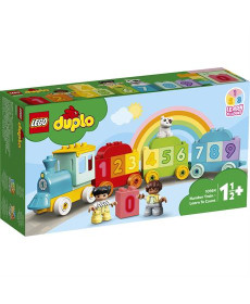 Конструктор LEGO DUPLO Creative Play Поїзд із цифрами Вчимося рахувати 23 деталі (10954)