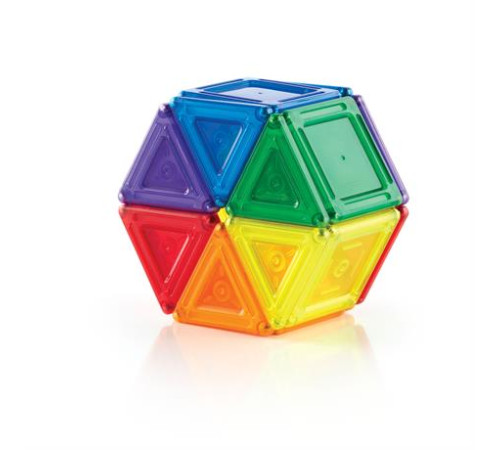 Магнітний конструктор Guidecraft PowerClix Solids, 44 ел. (G9421) Магнітний конструктор Guidecraft PowerClix Solids, 44 ел. (G9421)
