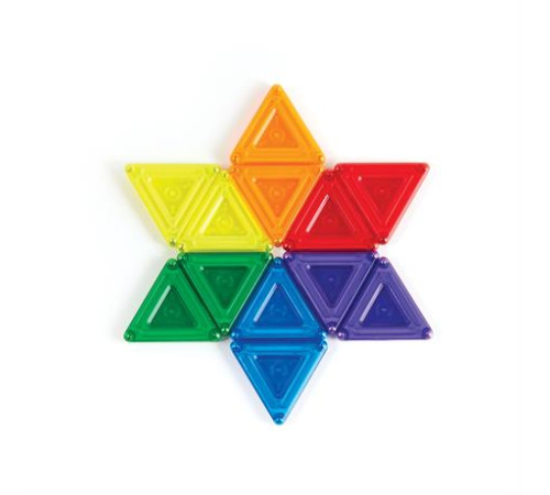 Магнітний конструктор Guidecraft PowerClix Solids, 44 ел. (G9421) Магнітний конструктор Guidecraft PowerClix Solids, 44 ел. (G9421)