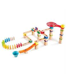 Конструктор-лабіринт Hape Marble Run Гоночна траса 81 ел. (E1101)