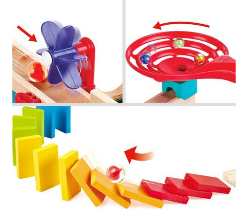 Конструктор-лабіринт Hape Marble Run Гоночна траса 81 ел. (E1101) Конструктор-лабіринт Hape Marble Run Гоночна траса 81 ел. (E1101)
