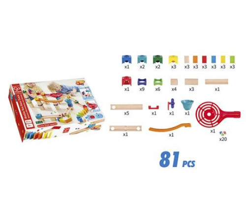 Конструктор-лабіринт Hape Marble Run Гоночна траса 81 ел. (E1101) Конструктор-лабіринт Hape Marble Run Гоночна траса 81 ел. (E1101)
