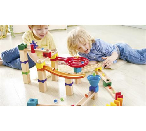 Конструктор-лабіринт Hape Marble Run Гоночна траса 81 ел. (E1101) Конструктор-лабіринт Hape Marble Run Гоночна траса 81 ел. (E1101)