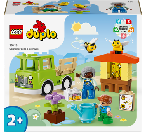 Конструктор LEGO DUPLO Town Догляд за бджолами й вуликами 22 деталі (10419)