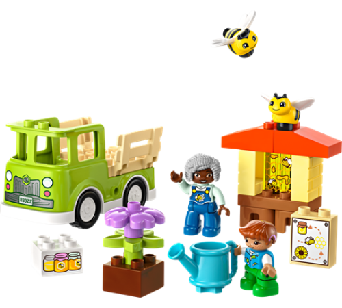 Конструктор LEGO DUPLO Town Догляд за бджолами й вуликами 22 деталі (10419)