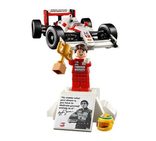 Конструктор LEGO Icons McLaren MP4/4 і Айртон Сенна 693 ел. (10330) Конструктор LEGO Icons McLaren MP4/4 і Айртон Сенна 693 ел. (10330)
