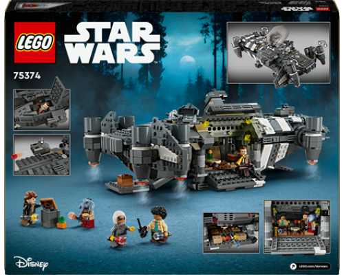 Конструктор LEGO Star Wars The Onyx Cinder Оніксовий попіл 1325 ел. (75374)