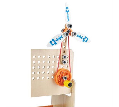 Конструктор Hape Junior Inventor Науковий верстак настільний 58 ел. (E3028) Конструктор Hape Junior Inventor Науковий верстак настільний 58 ел. (E3028)