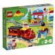 Конструктор LEGO DUPLO Town Паровоз на паровій тязі 59 деталей (10874)