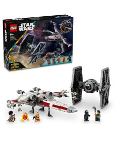 Конструктор LEGO Star Wars Збірний пакет Винищувач TIE і Корабель X-wing 1063 ел. (75393)