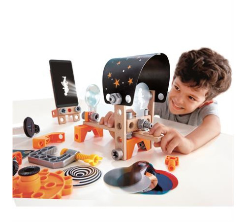 Конструктор Hape Junior Inventor Оптична лабораторія 54 ел. (E3034) Конструктор Hape Junior Inventor Оптична лабораторія 54 ел. (E3034)