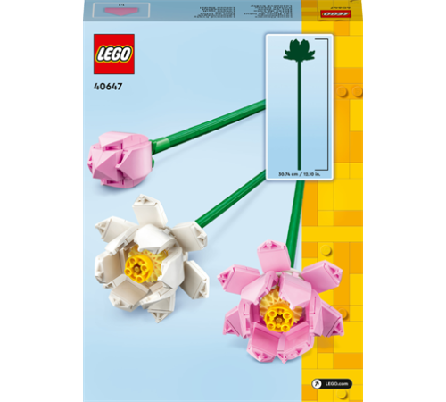 Конструктор LEGO Icons Квіти лотоса 220 ел. (40647)