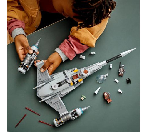 Конструктор LEGO Star Wars Мандалорський зоряний винищувач N-1 412 ел. (75325) Конструктор LEGO Star Wars Мандалорський зоряний винищувач N-1 412 ел. (75325)