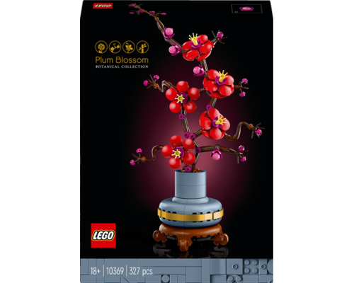 Конструктор LEGO Icons Сливовий цвіт 327 ел. (10369)