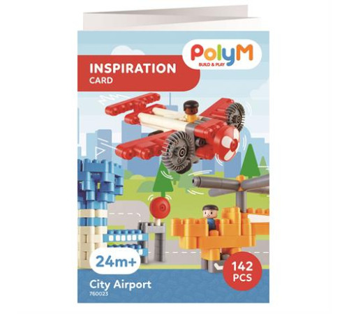 Конструктор PolyM Міський аеропорт 142 ел. (760023) Конструктор PolyM Міський аеропорт 142 ел. (760023)