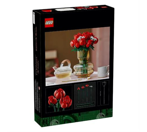 Конструктор LEGO Icons Букет троянд 822 деталі (10328)