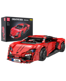 Дитячий конструктор Ramiz Спортивні автомобілі 1311 ел, червоний