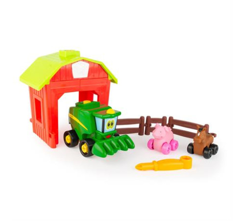 Конструктор John Deere Kids Збери трактор із загоном (47210)