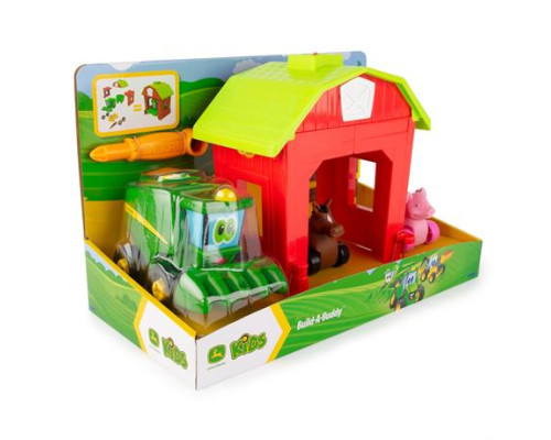 Конструктор John Deere Kids Збери трактор із загоном (47210)