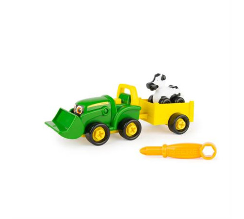 Конструктор John Deere Kids Трактор із ковшем і причепом (47209)