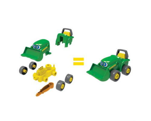 Конструктор John Deere Kids Трактор із ковшем і причепом (47209)