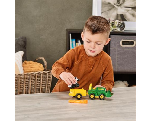 Конструктор John Deere Kids Трактор із ковшем і причепом (47209)