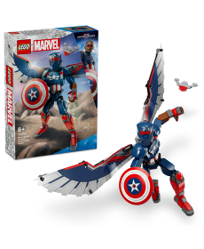 Конструктор LEGO Marvel Фігурка Нового Капітана Америка для складання 359 деталей (76296)