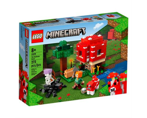 Конструктор LEGO Minecraft Грибний будинок 272 ел. (21179)