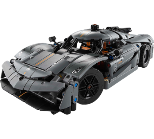 Конструктор LEGO Technic Koenigsegg Jesko Absolut сірий гіперкар 801 ел. (42173) Конструктор LEGO Technic Koenigsegg Jesko Absolut сірий гіперкар 801 ел. (42173)