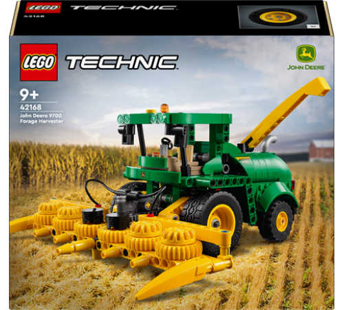 Конструктор LEGO Technic Кормозбиральний комбайн John Deere 9700, 559 ел. (42168)