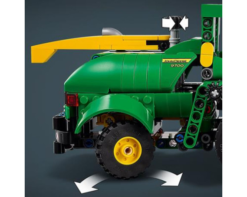 Конструктор LEGO Technic Кормозбиральний комбайн John Deere 9700, 559 ел. (42168)