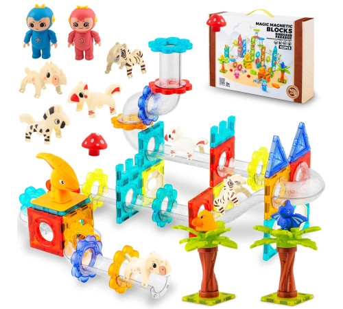 Конструктор магнітний Динозаври Ricokids Конструктор магнітний Динозаври Ricokids
