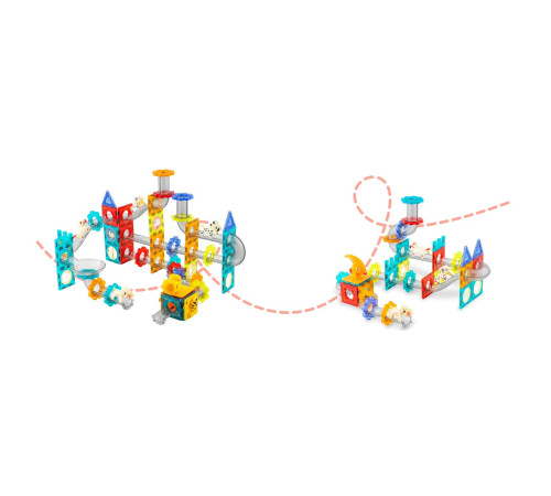 Конструктор магнітний Динозаври Ricokids Конструктор магнітний Динозаври Ricokids