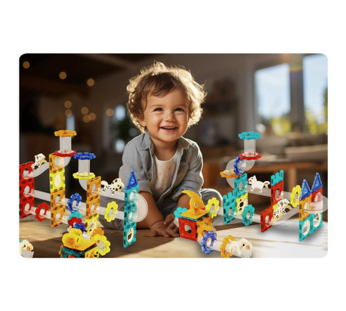 Конструктор магнітний Динозаври Ricokids Конструктор магнітний Динозаври Ricokids