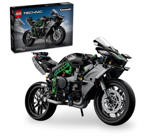 Конструктор LEGO Technic Мотоцикл Kawasaki Ninja H2R 643 ел. (42170)