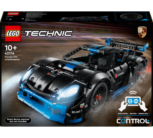 Конструктор LEGO Technic Автомобіль для перегонів Porsche GT4 e-Performance 834 деталі (42176)