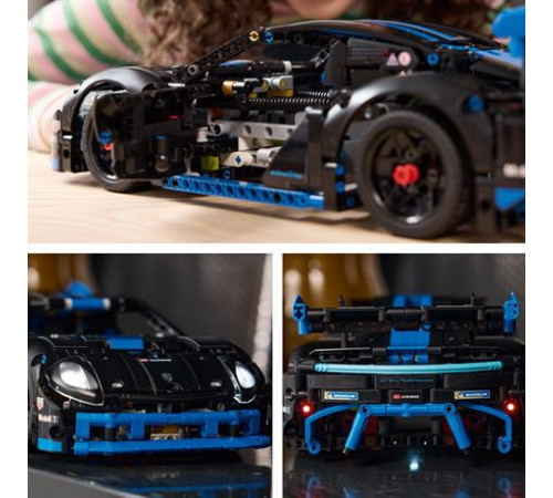 Конструктор LEGO Technic Автомобіль для перегонів Porsche GT4 e-Performance 834 деталі (42176)