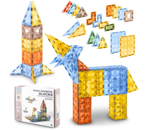 Конструктор магнітний Ricokids Конструктор магнітний Ricokids