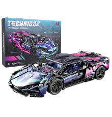 Дитячий конструктор Ramiz 7604 Спорткар 1280 ел, різнокольоровий