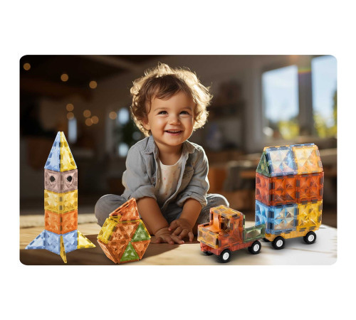 Конструктор магнітний Ricokids Конструктор магнітний Ricokids
