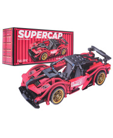 Дитячий конструктор Ramiz J2013C Спортивний автомобіль 482 ел, червоний