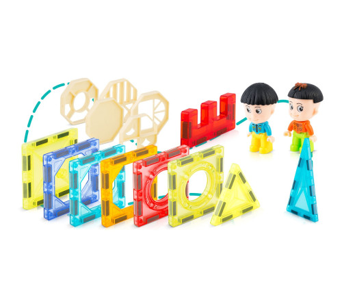 Конструктор магнітний Замок Ricokids