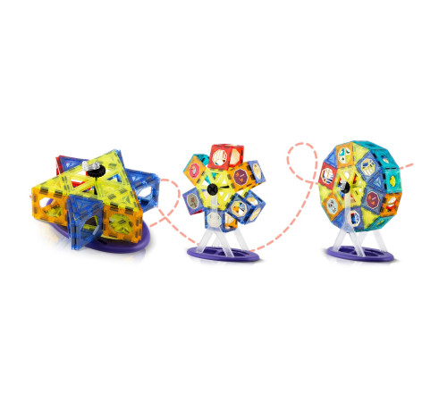 Конструктор магнітний Карусель Ricokids Конструктор магнітний Карусель Ricokids