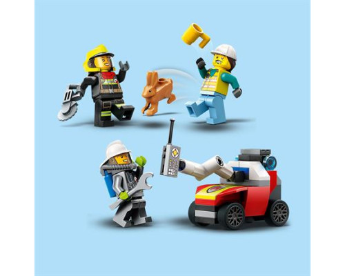 Конструктор LEGO City Fire Department Пожежна машина 502 ел. (60374)