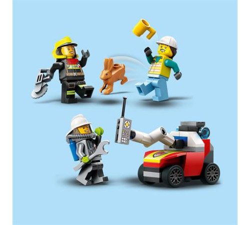 Конструктор LEGO City Fire Department Пожежна машина 502 ел. (60374)