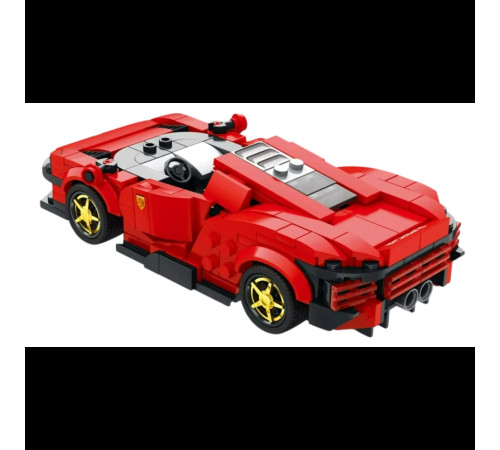 Дитячий конструктор Reobrix 11027 Спортивний автомобіль 306 ел, червоний